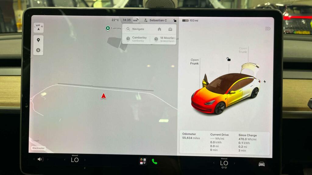 Tesla Model 3 Model 3 Standard-range Blue #11