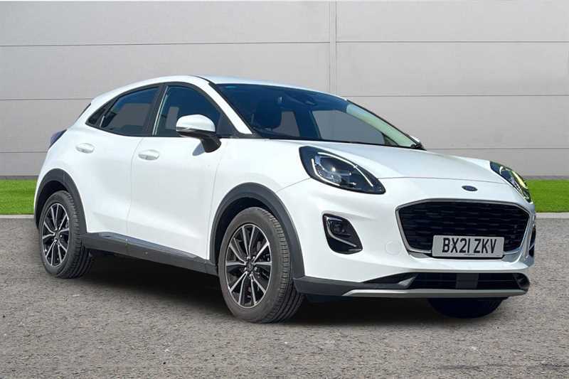 Ford Puma 1.0 Ecoboost Hybrid Mhev Titanium White