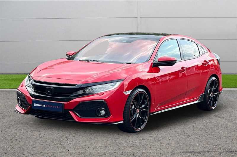 Honda Civic 1.5 Vtec Turbo Sport Plus Cvt Red