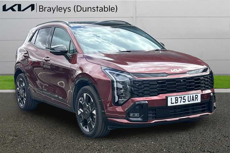 Kia Sportage 1.6T Gdi Hev Gt-line S Red