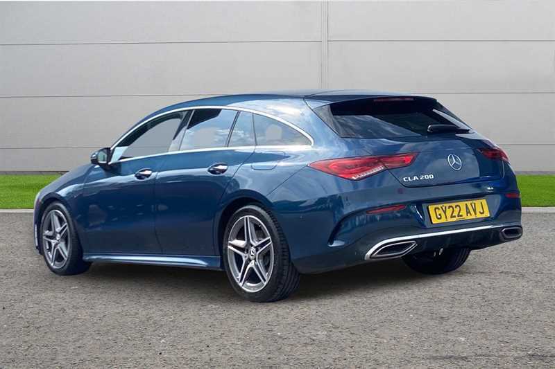 Mercedes-Benz CLA Class Cla 200 Amg Line Premium Tip GY22AVJ Blue #2