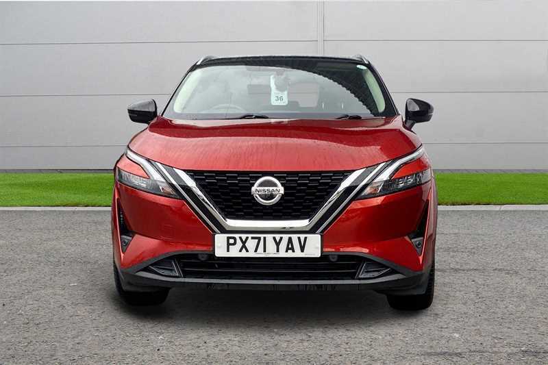 Nissan Qashqai 1.3 Dig-t Mh 158 N-connecta Xtronic Red #5
