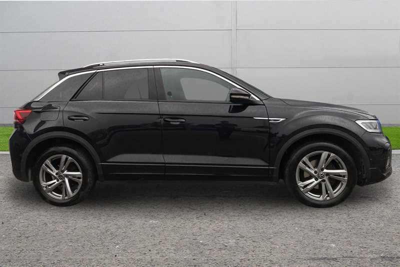 Volkswagen T-Roc 1.5 Tsi R-line Dsg Black #3
