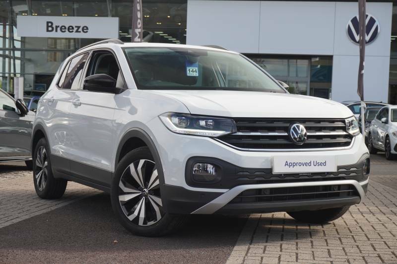 Volkswagen T-Cross Tsi 110 Black Edition White