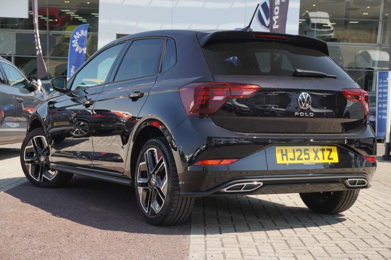 Volkswagen Polo Tsi R-line HJ25XTZ Black #3