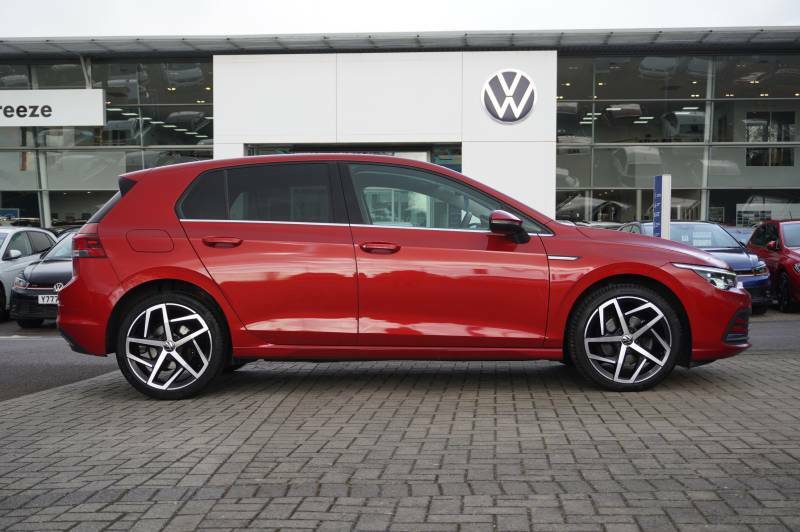 Volkswagen Golf Tdi 150 Dsg Style Red #4