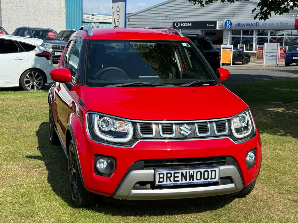 Suzuki Ignis 1.2 Dualjet Mhev Sz-t Hatchback Hybrid SR21HNE Red #2