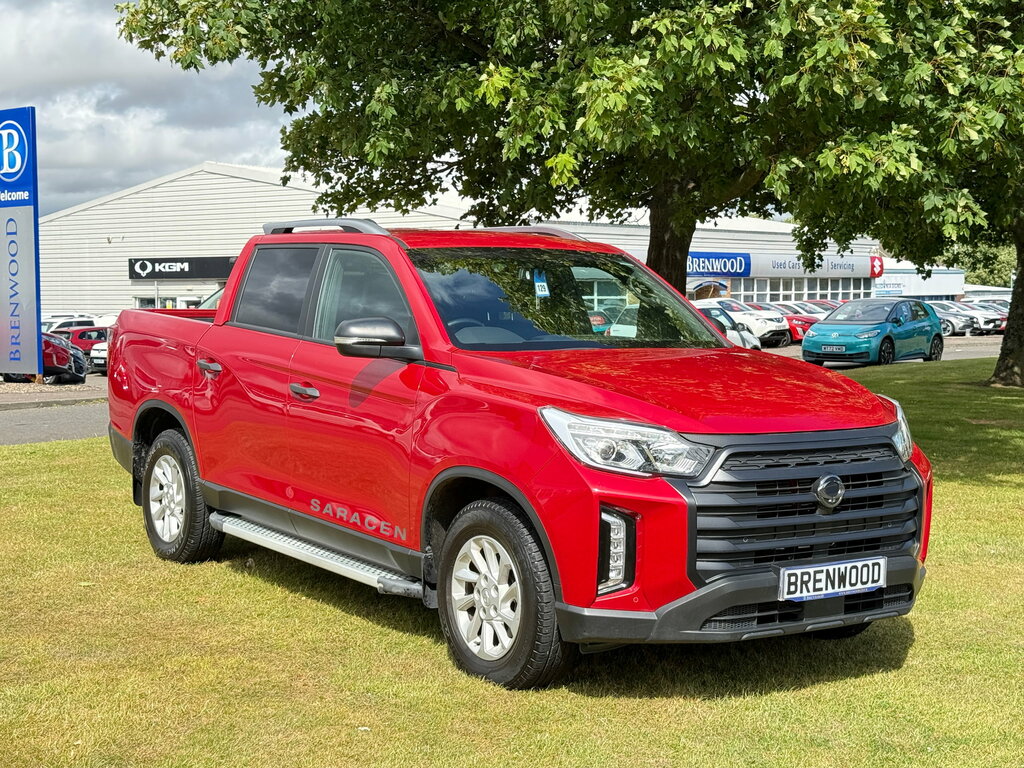 SsangYong Musso 2.2D Saracen Pickup Double Cab 4Wd Red