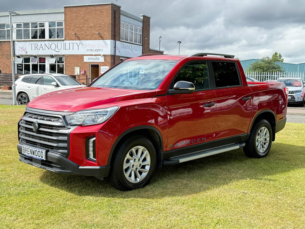 SsangYong Musso 2.2D Saracen Pickup Double Cab 4Wd PF23MFX Red #3