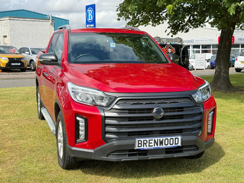SsangYong Musso 2.2D Saracen Pickup Double Cab 4Wd PF23MFX Red #2