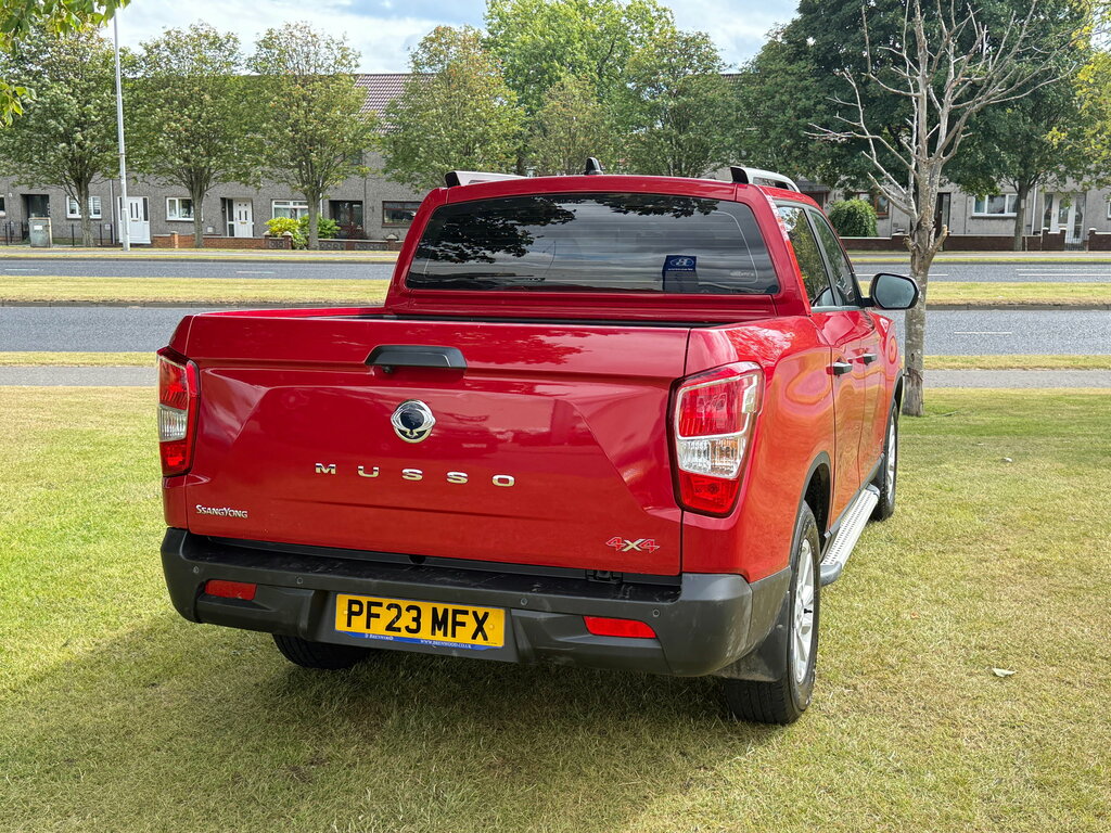 SsangYong Musso 2.2D Saracen Pickup Double Cab 4Wd PF23MFX Red #5