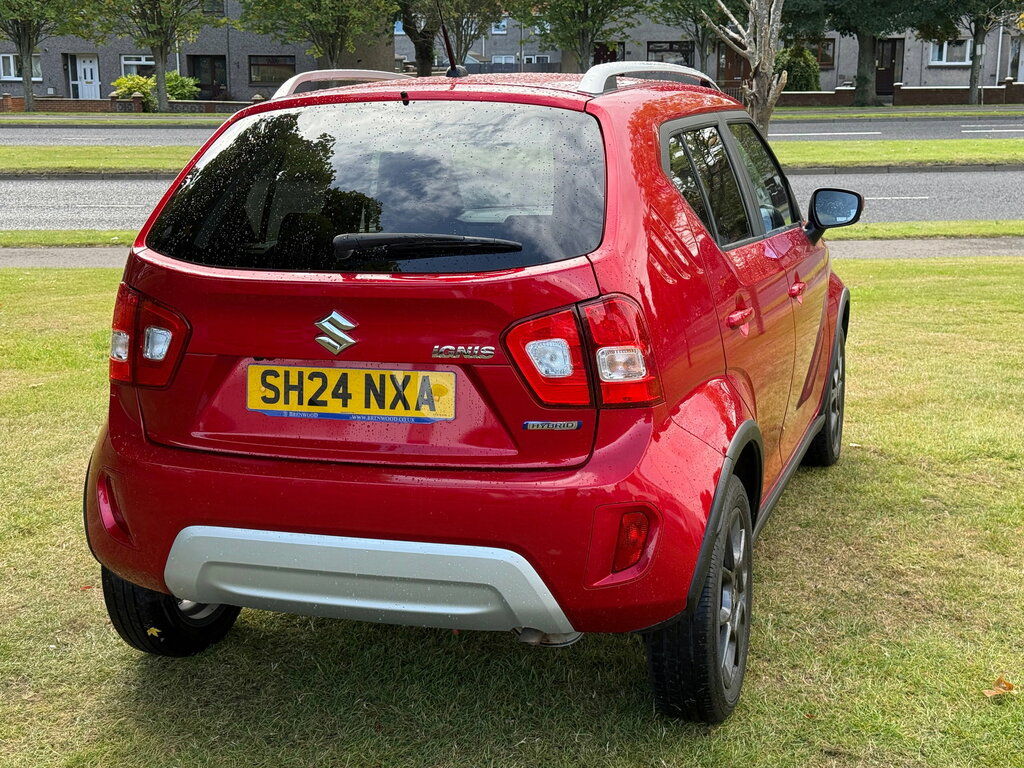 Suzuki Ignis 1.2 Dualjet Mhev Sz5 Hatchback Hybrid C SH24NXA Red #5