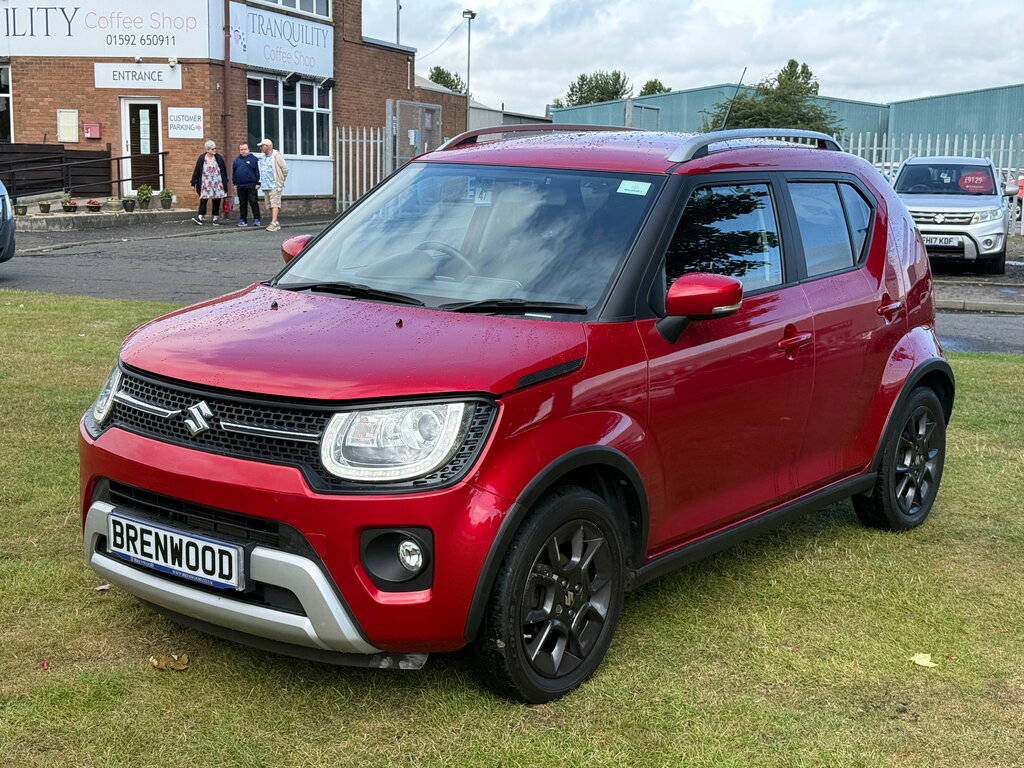 Suzuki Ignis 1.2 Dualjet Mhev Sz5 Hatchback Hybrid C SH24NXA Red #3