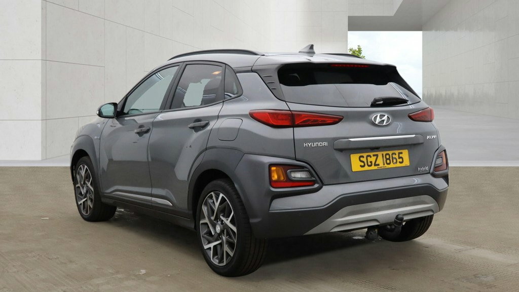 Hyundai Kona 1.6 H-gdi Premium Se Suv Hybrid Dct Eur Grey #3