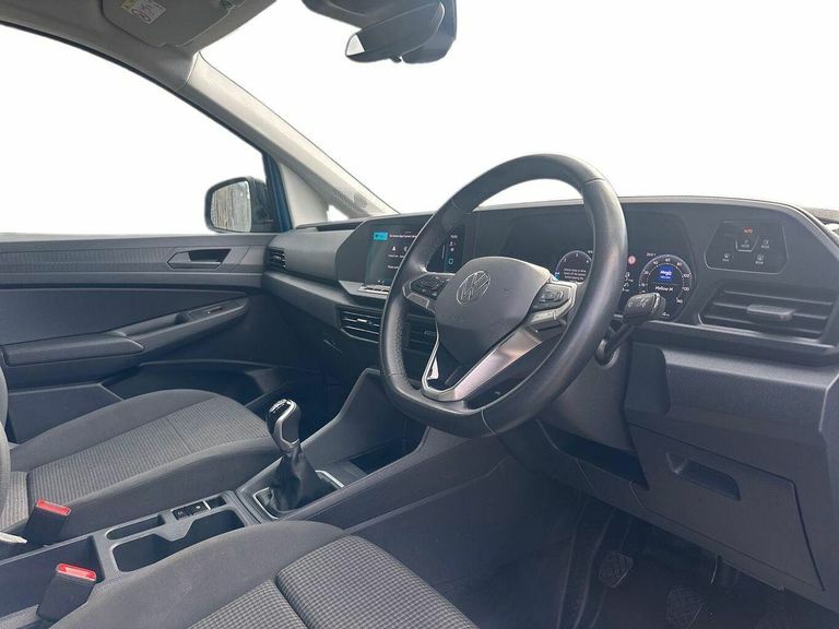 Volkswagen Caddy 2.0 Tdi 102Ps Commerce Plus Van Tech Pack KY75OXC Blue #6