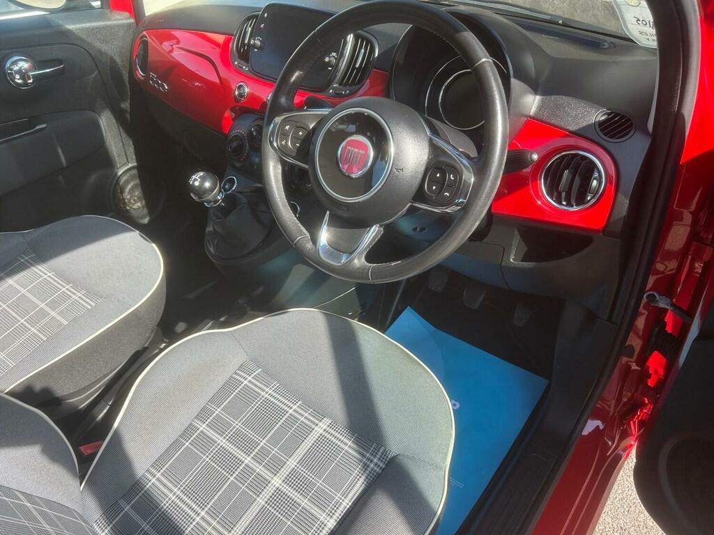 Fiat 500 1.2 Lounge LK19NYS Red #5