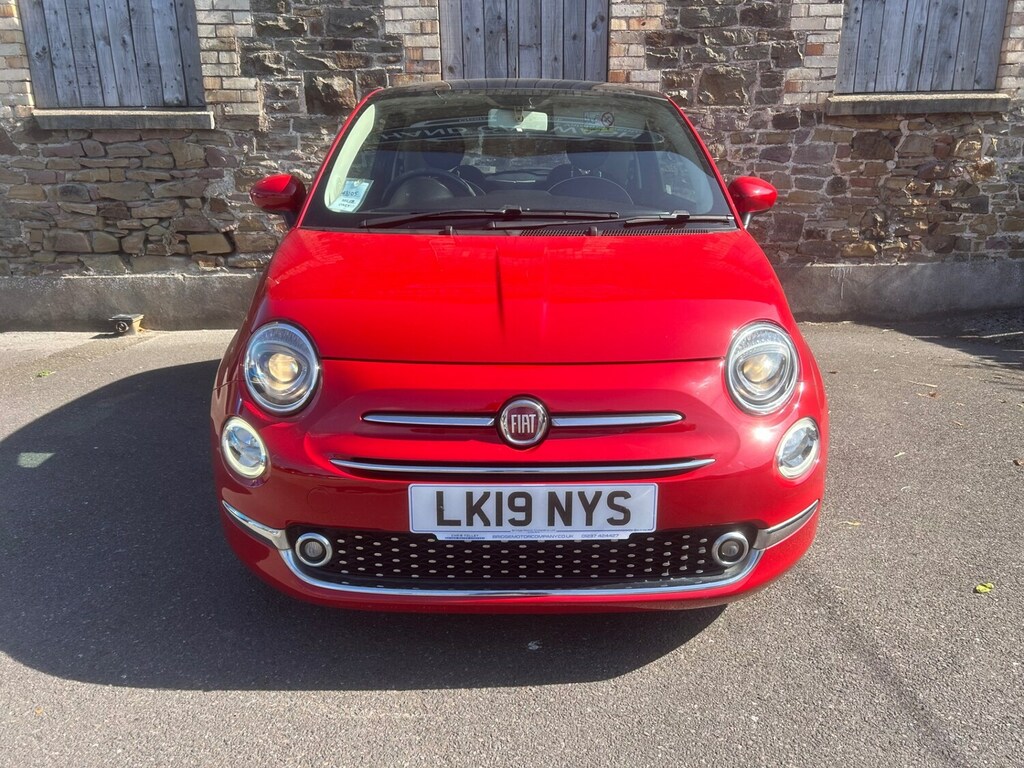 Fiat 500 1.2 Lounge LK19NYS Red #3