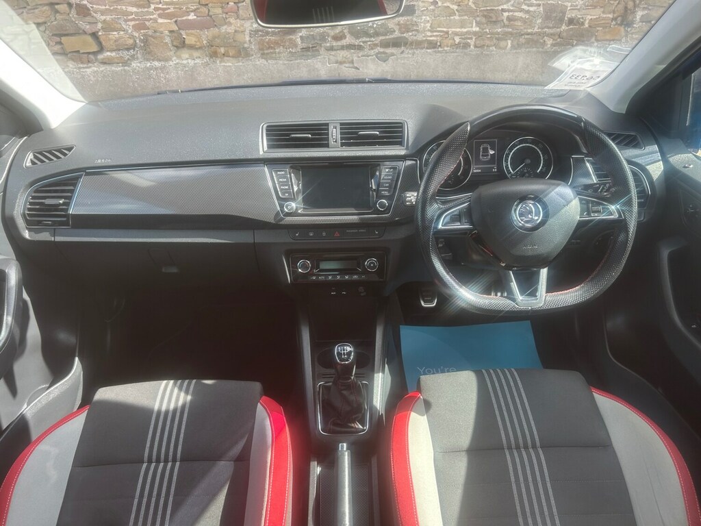 Skoda Fabia 1.2 Tsi 90 Monte Carlo CL54PHL Blue #6
