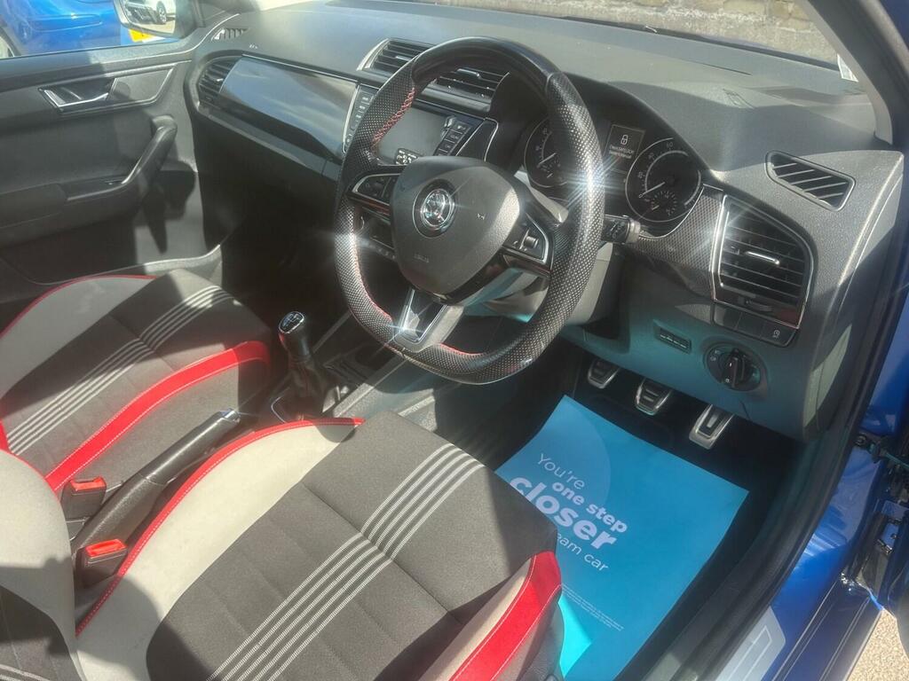 Skoda Fabia 1.2 Tsi 90 Monte Carlo CL54PHL Blue #5