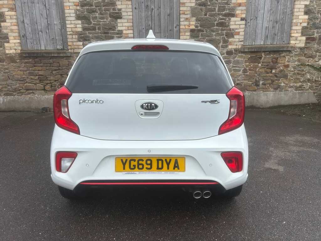 Kia Picanto 1.0T Gdi Gt-line S White #4