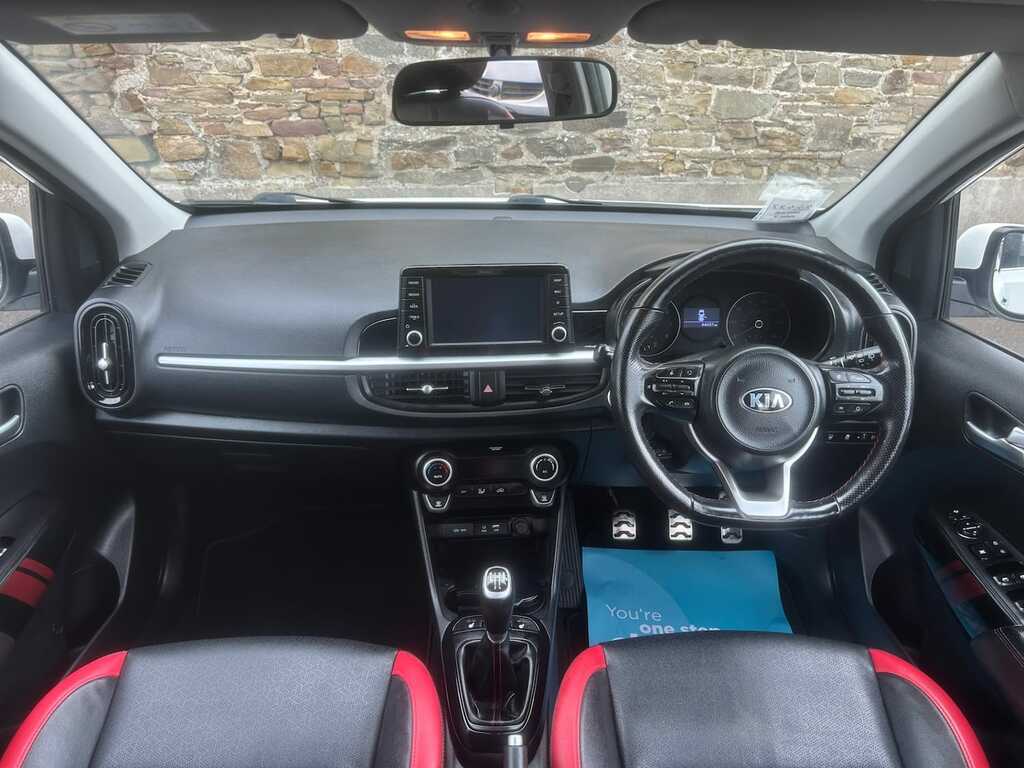 Kia Picanto 1.0T Gdi Gt-line S White #6