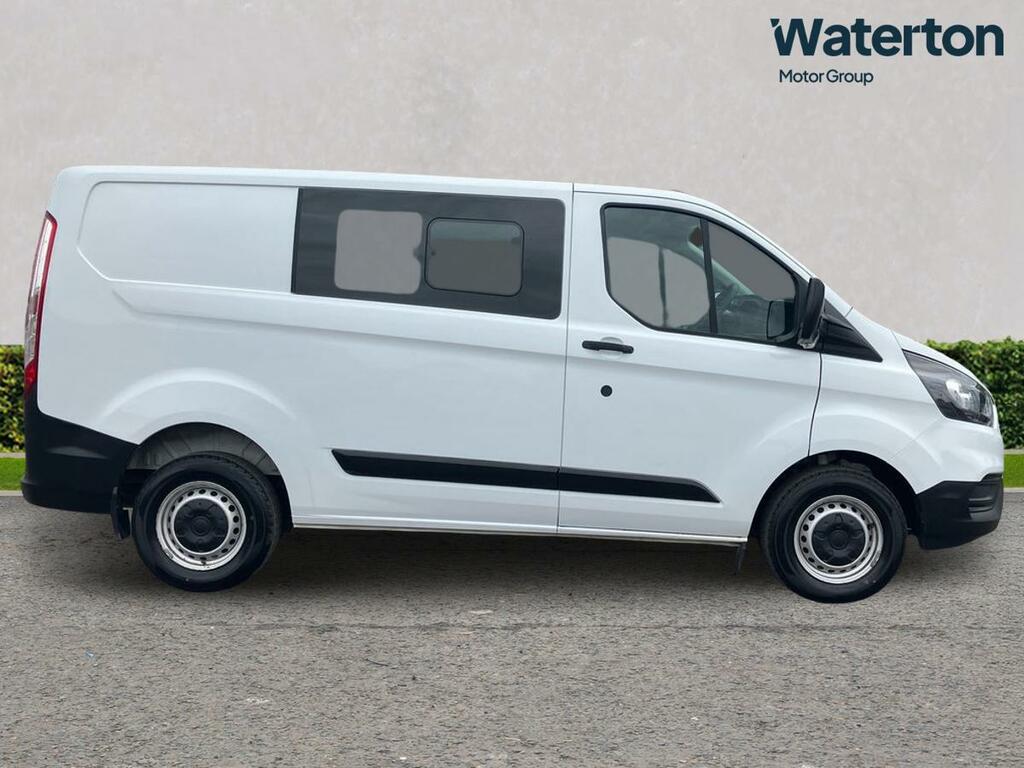 Ford Transit Custom 2.0 Ecoblue 105Ps Low Roof Dcab Leader Van YP71DPU White #2