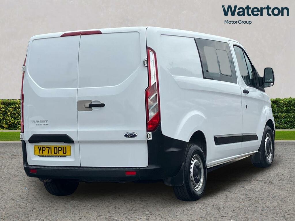 Ford Transit Custom 2.0 Ecoblue 105Ps Low Roof Dcab Leader Van YP71DPU White #3
