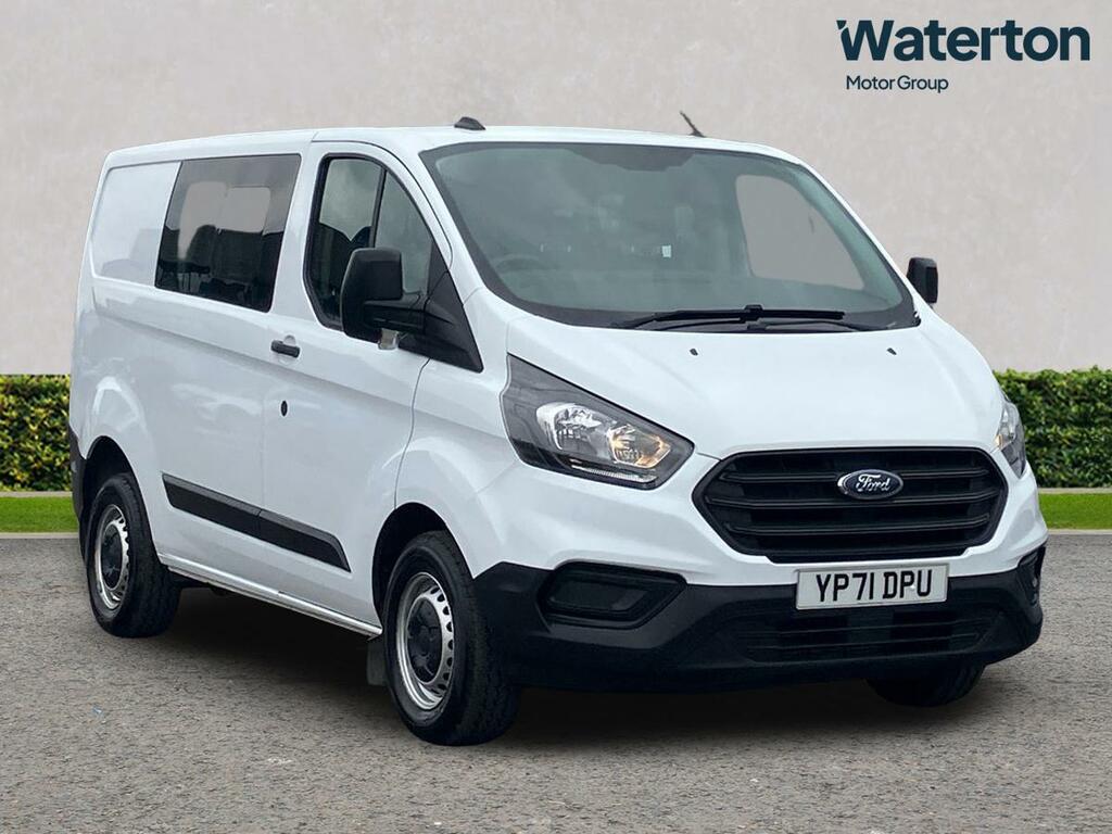 Ford Transit Custom 2.0 Ecoblue 105Ps Low Roof Dcab Leader Van White