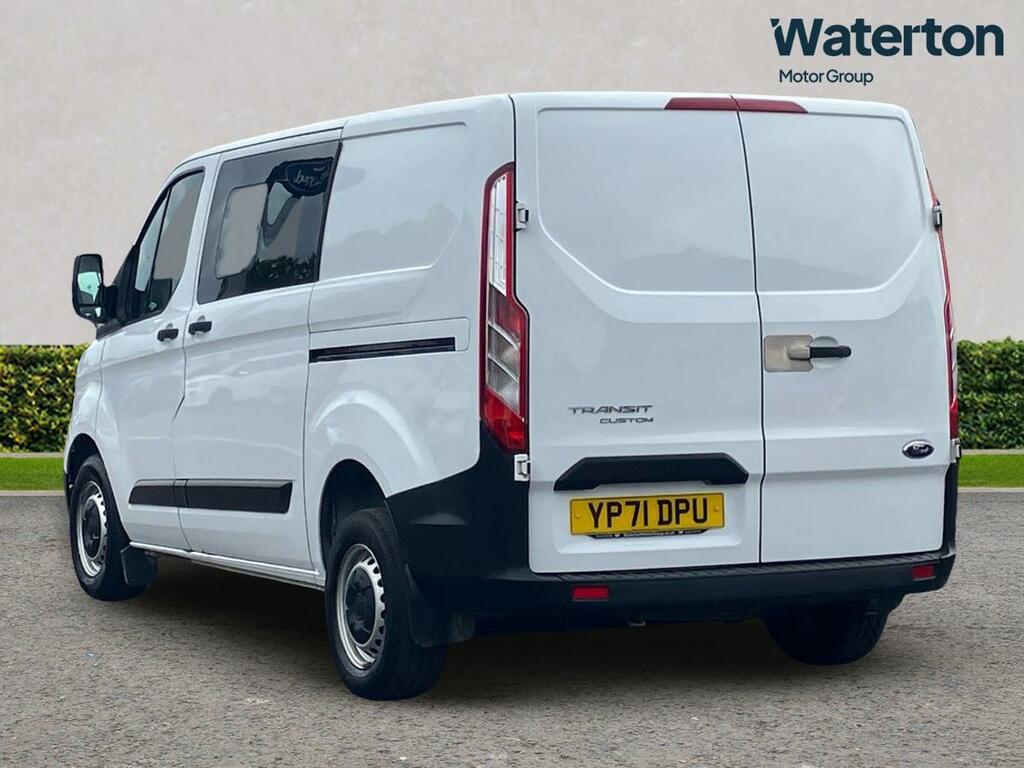 Ford Transit Custom 2.0 Ecoblue 105Ps Low Roof Dcab Leader Van YP71DPU White #5