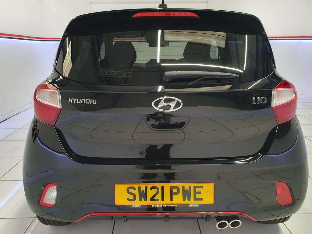 Hyundai I10 1.0 T-gdi N Line Hatchback Black #5
