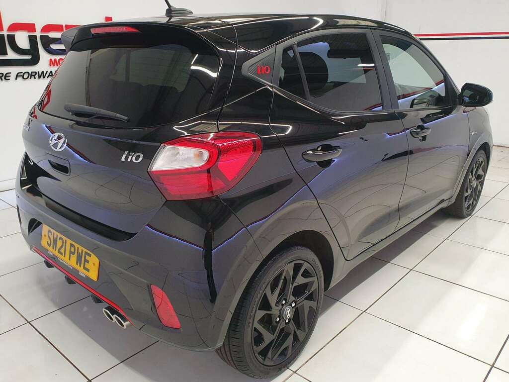 Hyundai I10 1.0 T-gdi N Line Hatchback Black #6