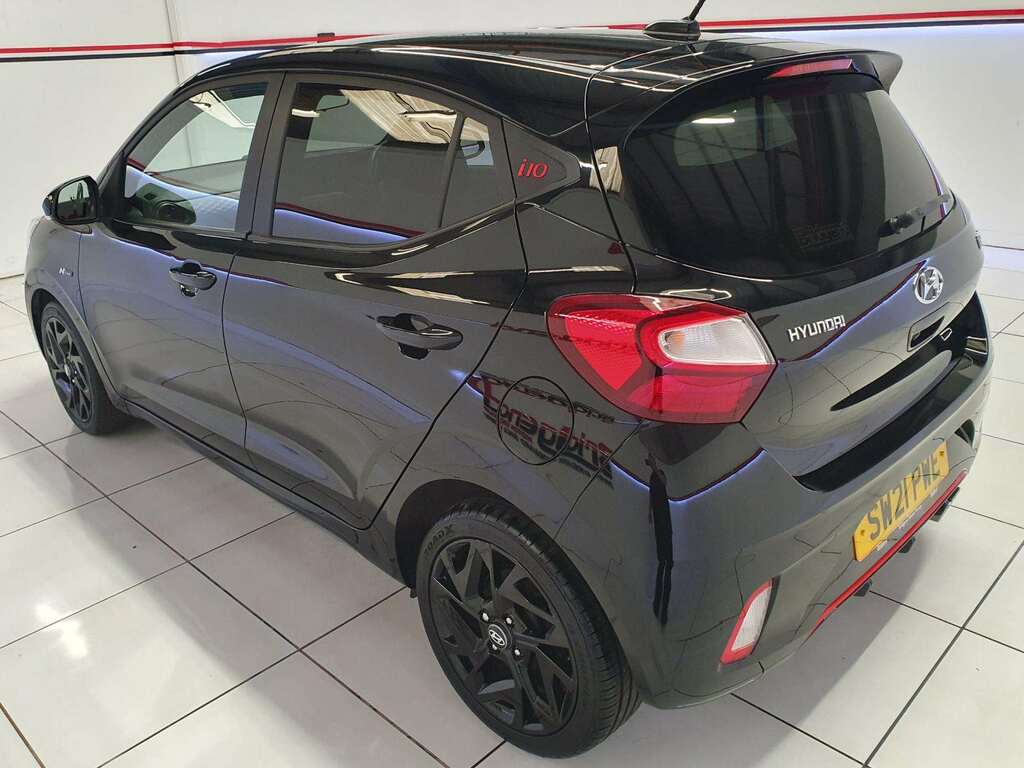 Hyundai I10 1.0 T-gdi N Line Hatchback Black #4