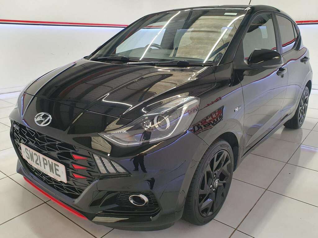 Hyundai I10 1.0 T-gdi N Line Hatchback Black #3