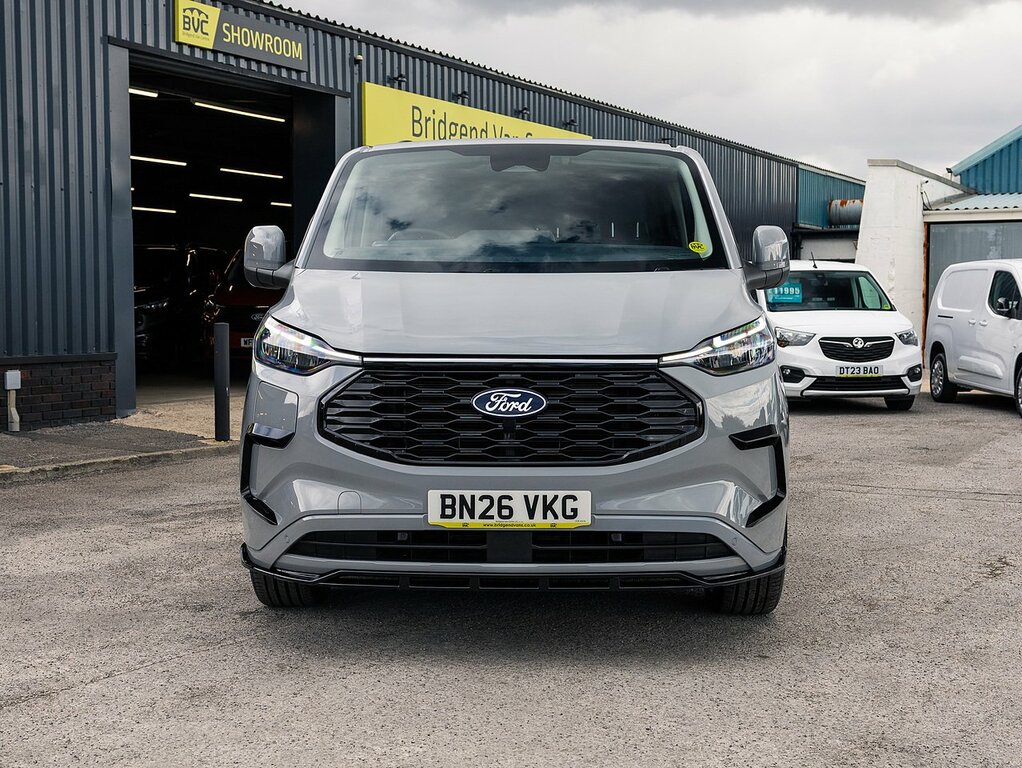 Ford Transit Custom Signature 320 2.5 Duratec 232 Bhp Phev L2 Lwb Limi BN26VKG Grey #3