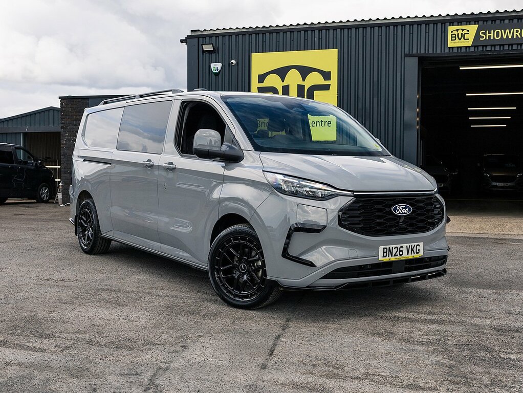 Ford Transit Custom Signature 320 2.5 Duratec 232 Bhp Phev L2 Lwb Limi BN26VKG Grey #4