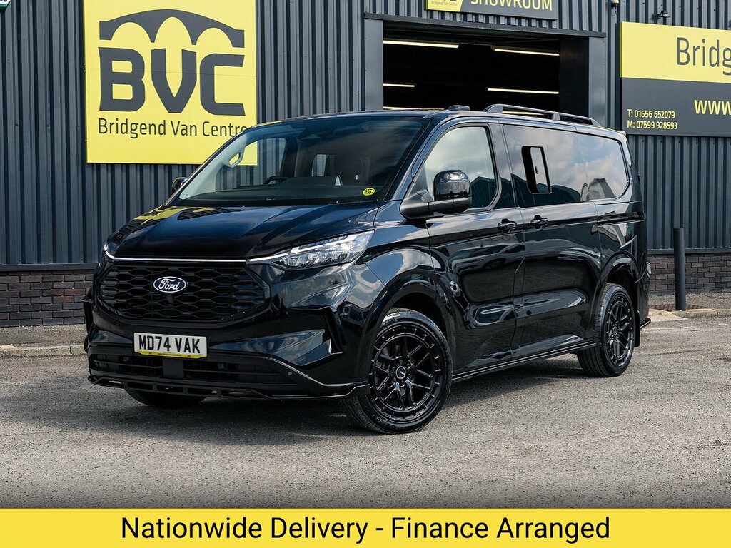 Ford Transit Custom 280 2.0 Ecoblue Limited Panel Van Manua Black