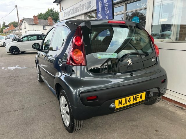 Peugeot 107 12V Active Hatchback MJ14MFA Grey #3