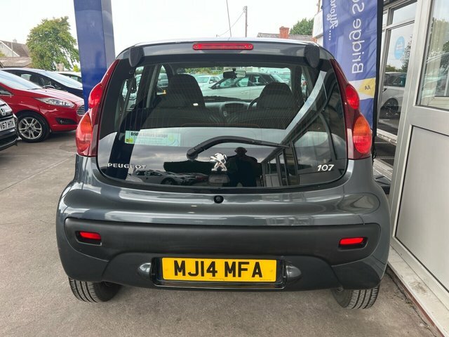 Peugeot 107 12V Active Hatchback MJ14MFA Grey #4