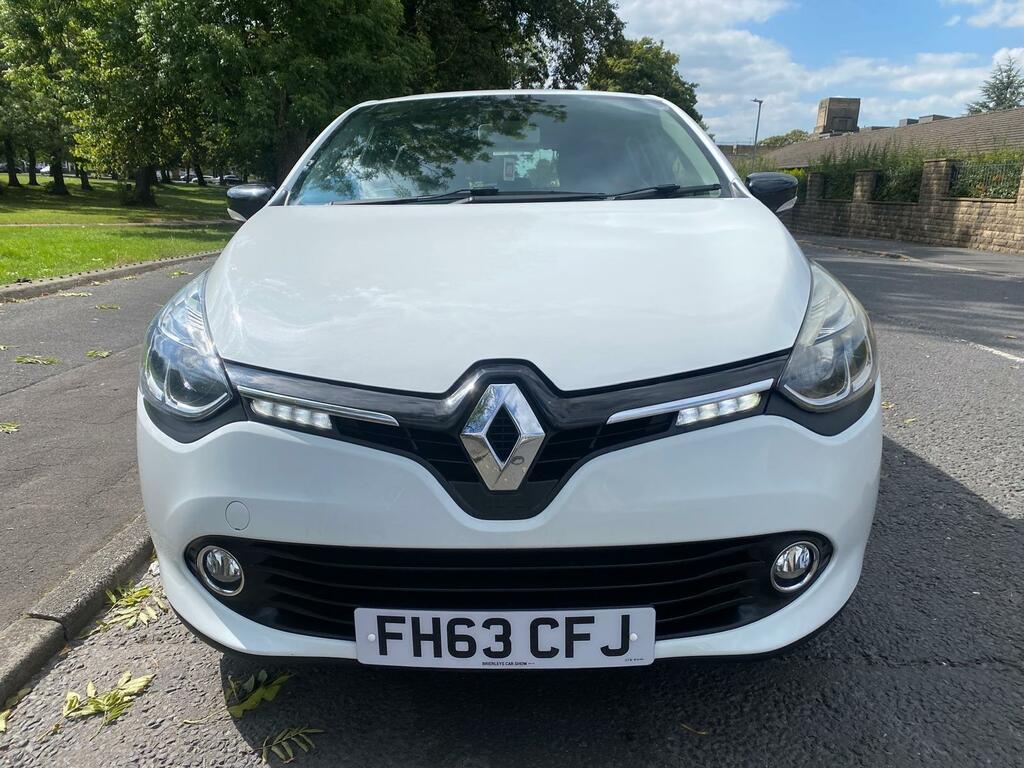 Renault Clio Dynamique Medianav Energy Tce S S FH63CFJ White #2