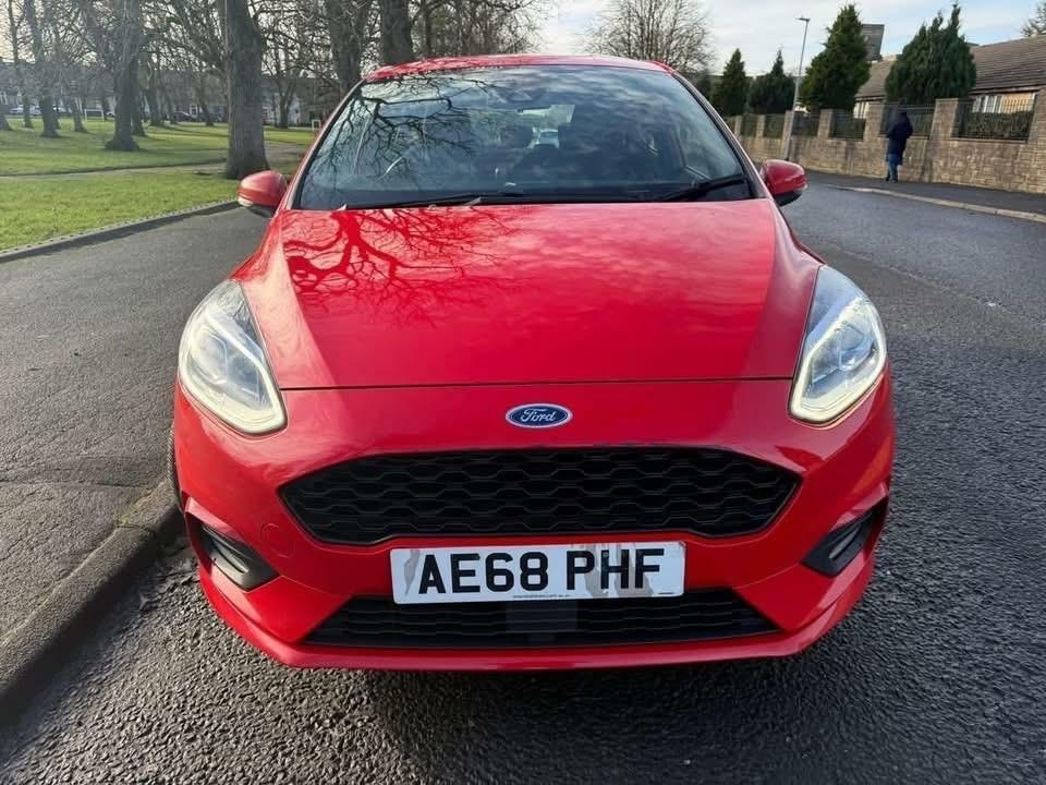 Ford Fiesta St-line T AE68PHF Red #2