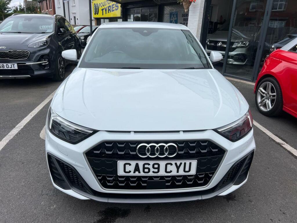 Audi A1 Hatchback 1.0 Tfsi 30 S Line Sportback S Tronic Eu CA69CYU White #4