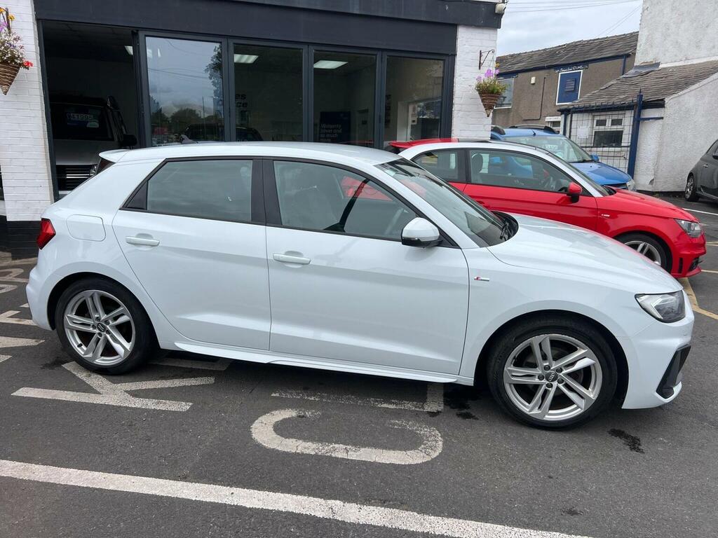 Audi A1 Hatchback 1.0 Tfsi 30 S Line Sportback S Tronic Eu CA69CYU White #5