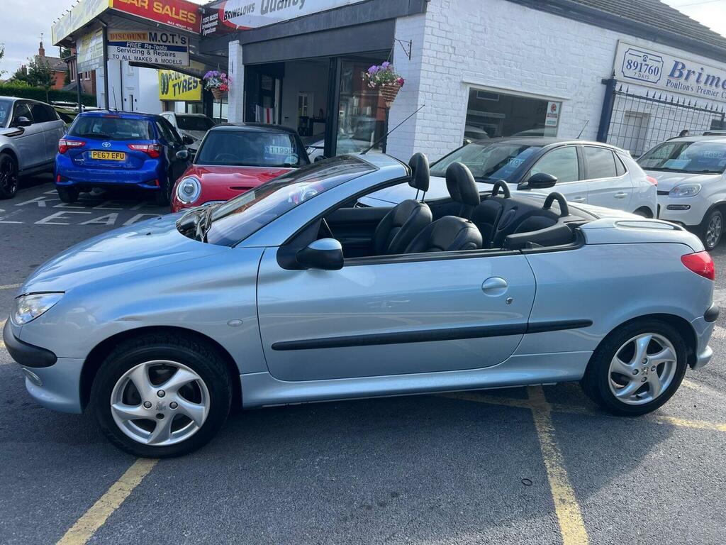 Peugeot 206 CC Convertible 1.6 S 200252 Silver #6