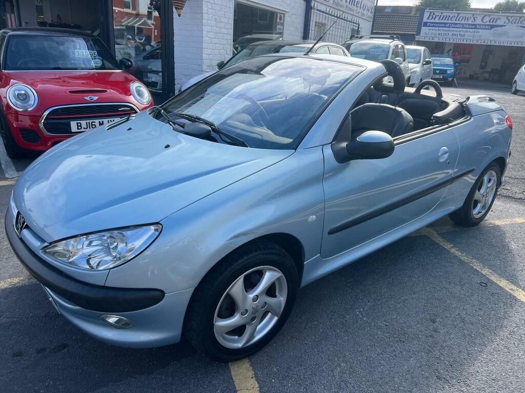 Peugeot 206 CC 1.6 S Blue #11