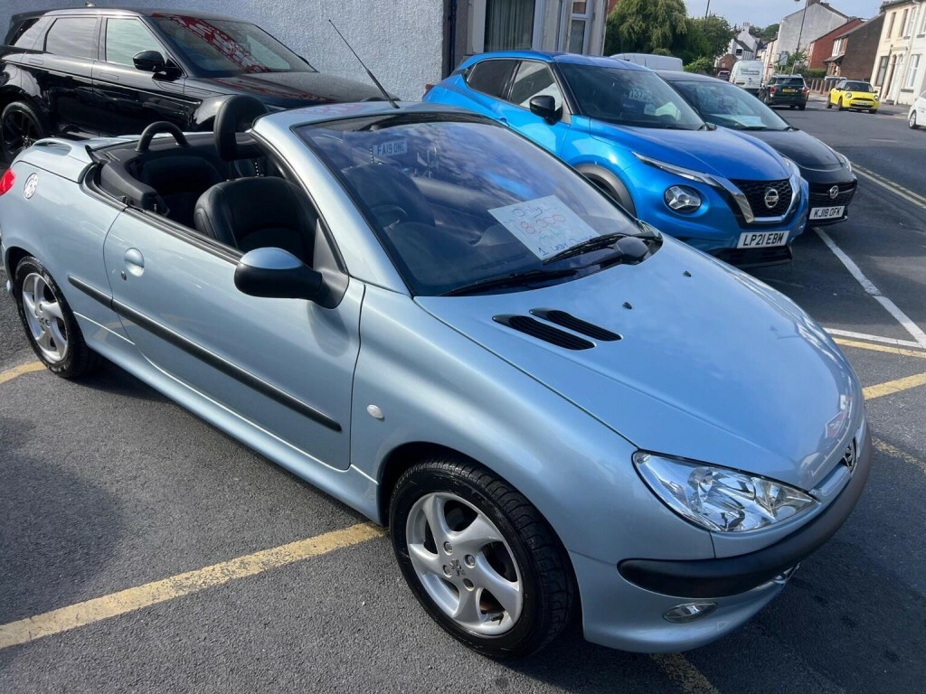 Peugeot 206 CC 1.6 S Blue #16