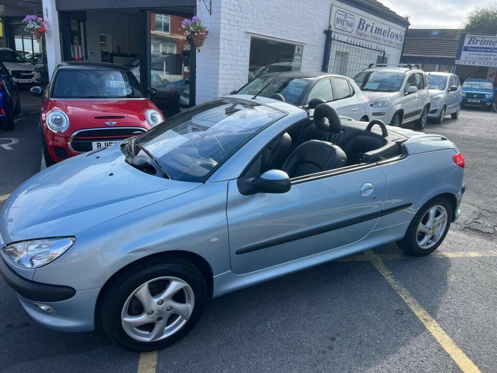 Peugeot 206 CC 1.6 S Blue #15