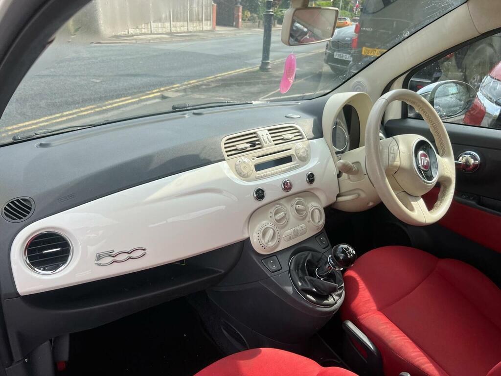 Fiat 500 Hatchback 0.9 Twinair Pop Euro 5 Ss 20121 White #2