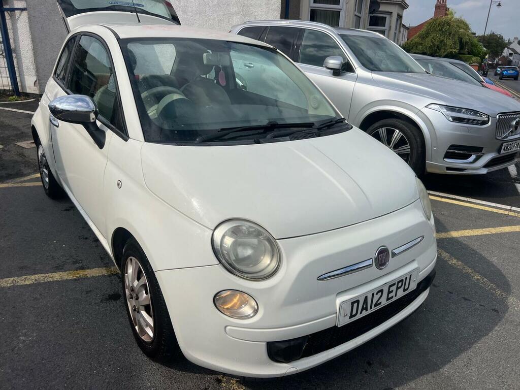 Fiat 500 Hatchback 0.9 Twinair Pop Euro 5 Ss 20121 White #5