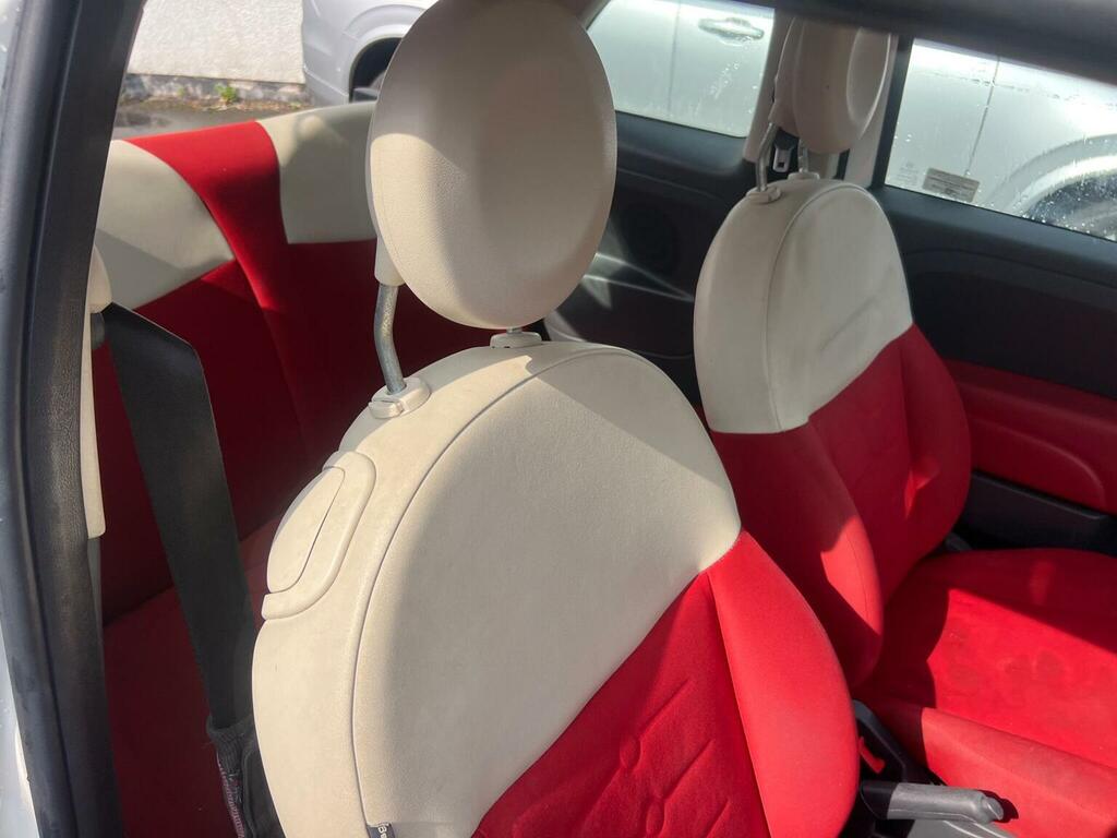 Fiat 500 Hatchback 0.9 Twinair Pop Euro 5 Ss 20121 White #6