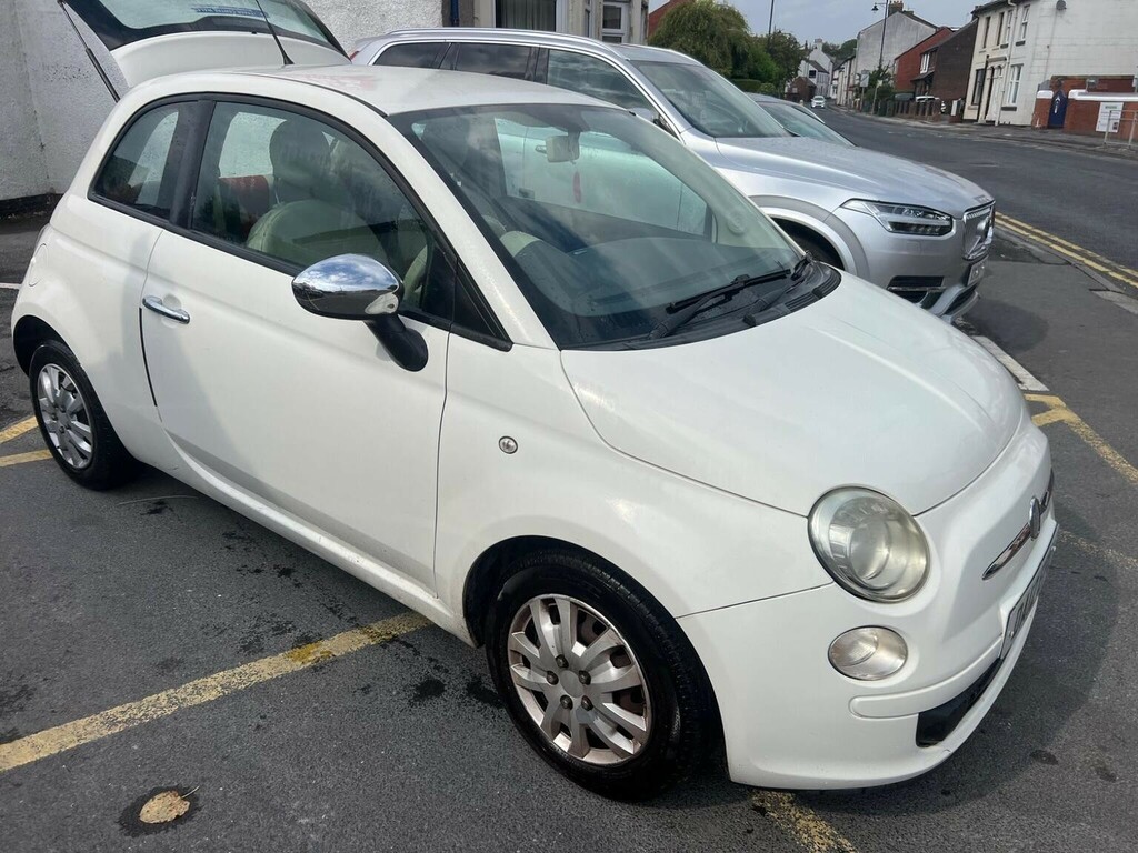 Fiat 500 Hatchback 0.9 Twinair Pop Euro 5 Ss 20121 White